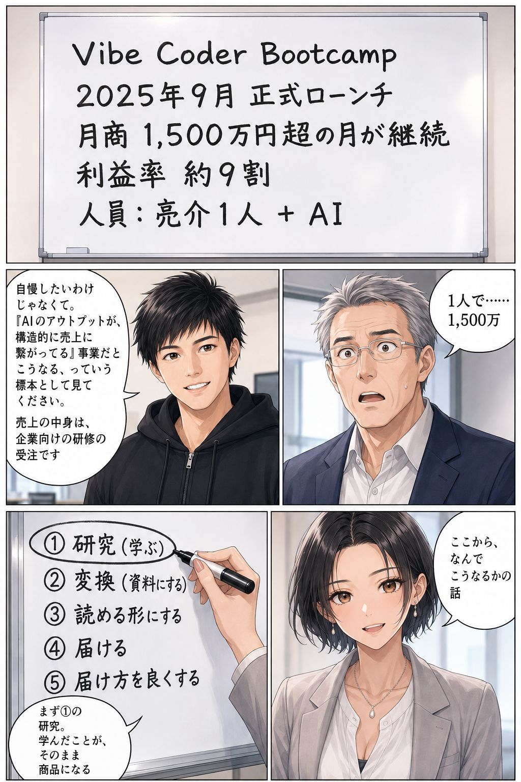 Ryokoで学ぶ AIアウトプットと事業インパクト 12ページ目