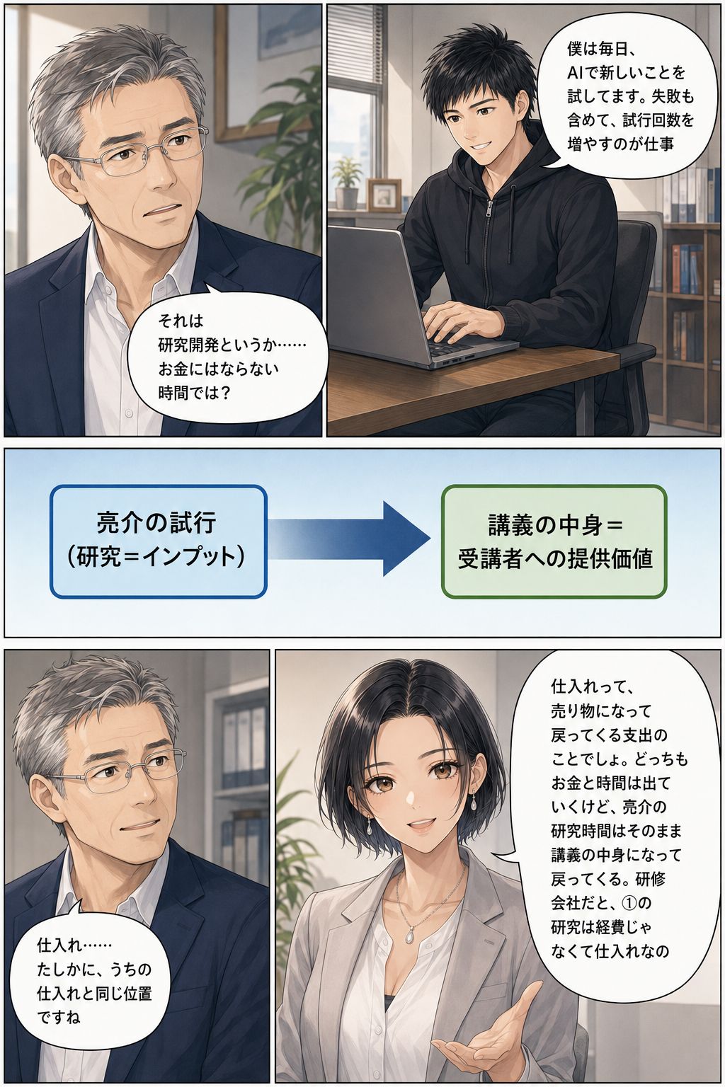 Ryokoで学ぶ AIアウトプットと事業インパクト 13ページ目