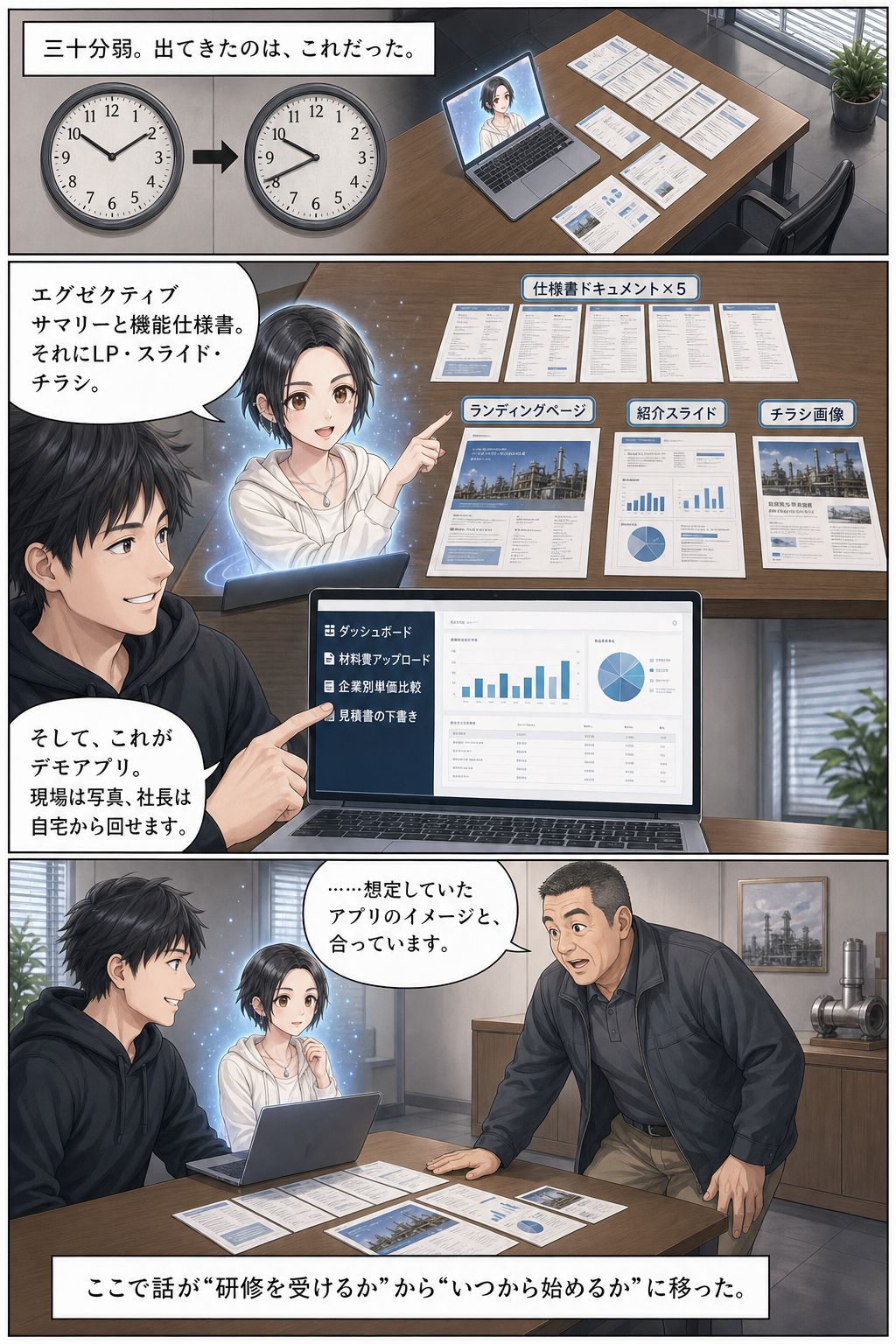 商談の最中に、外注400万円の代替をつくってみせた 4ページ目