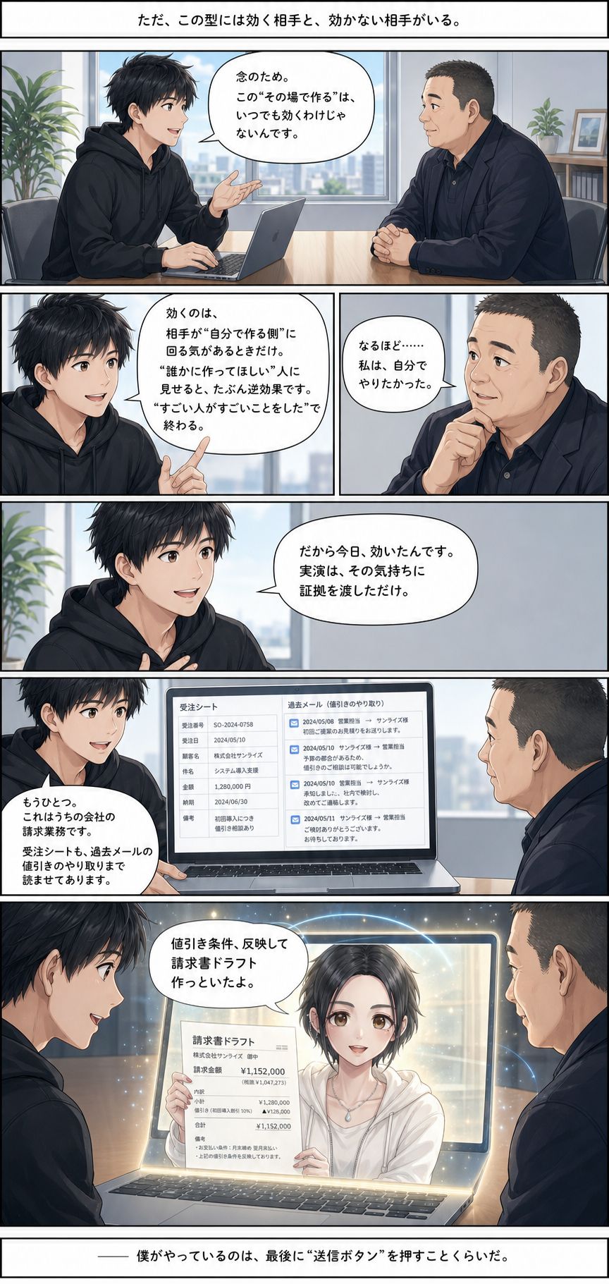 商談の最中に、外注400万円の代替をつくってみせた 6ページ目