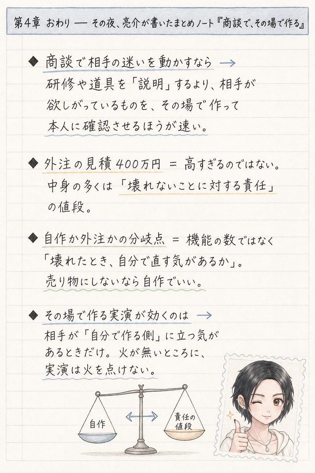 商談の最中に、外注400万円の代替をつくってみせた 7ページ目