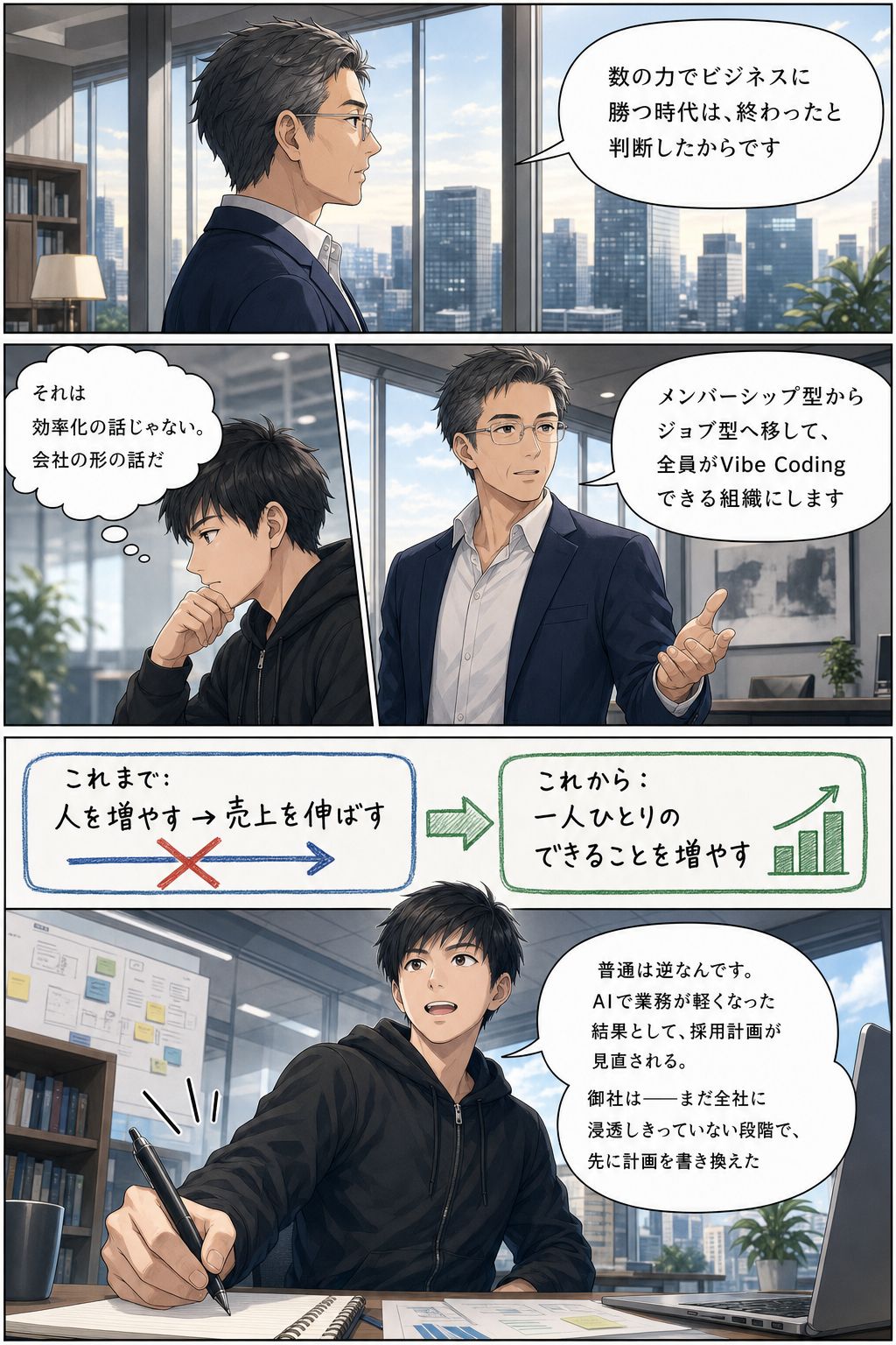 「2030年に400人」を、中期計画から消した会社 5ページ目