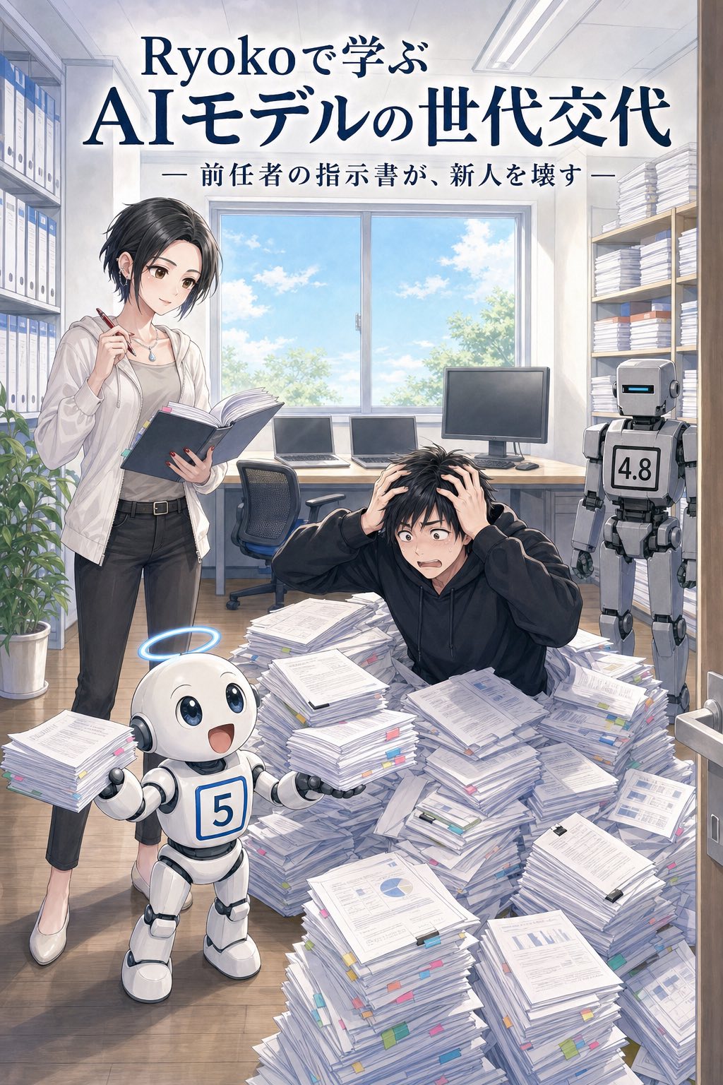 Ryokoで学ぶ AIモデルの世代交代 表紙