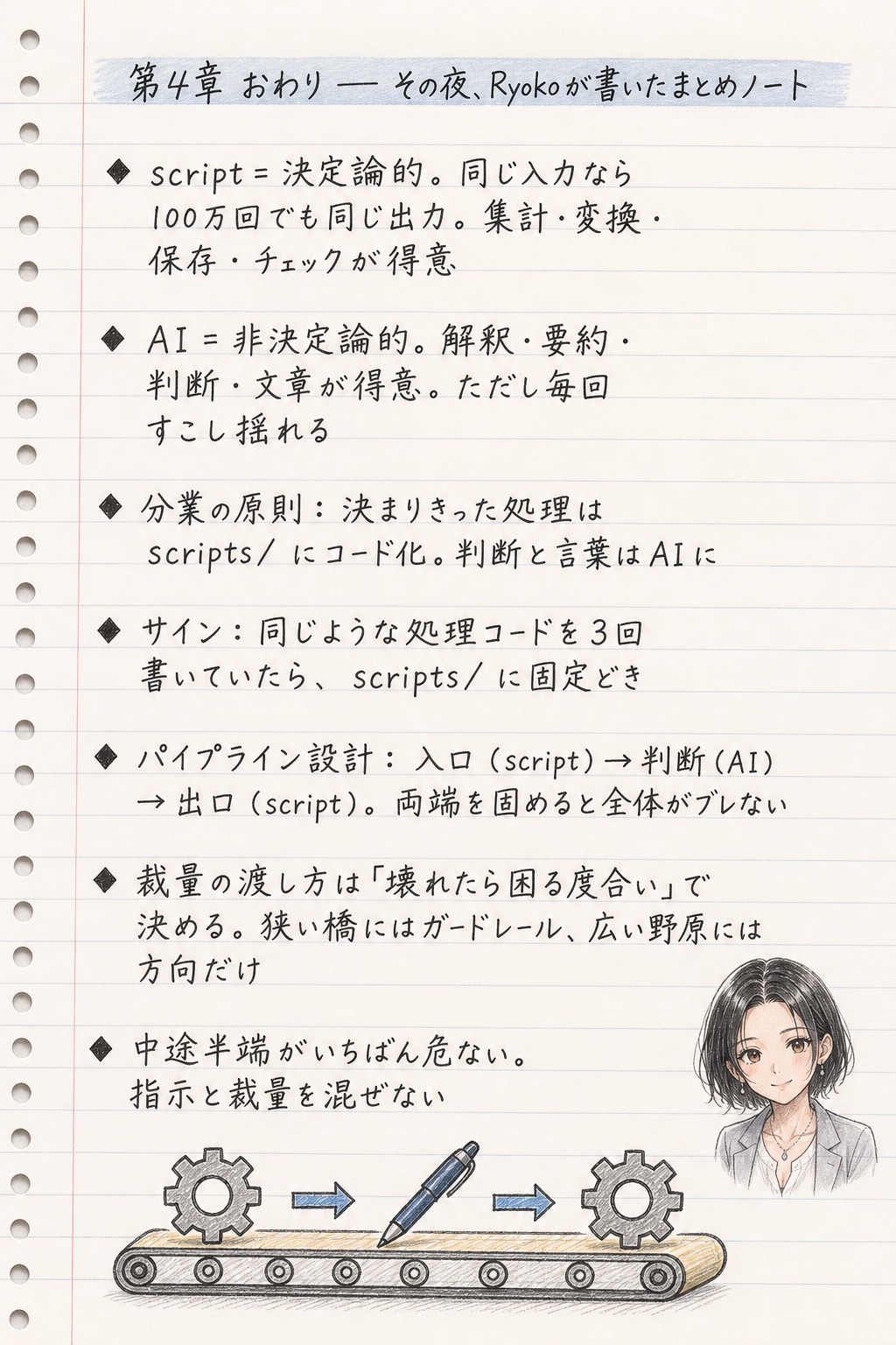 Ryokoで学ぶ スキルのつくりかた 27ページ目