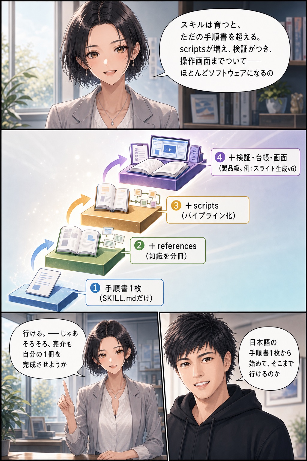 Ryokoで学ぶ スキルのつくりかた 31ページ目